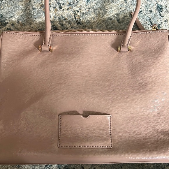 Kate Spade Tote with Laptop/Tablet Sleeve Patent Leather Perfect for Spring! - Picture 8 of 11